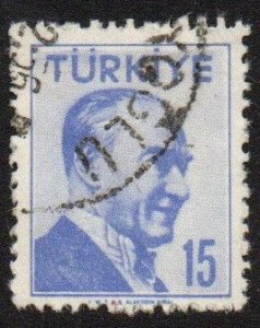 Turkey Sc #1233 Used