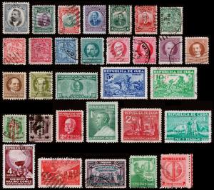 Cuba Scott 238 // 357 (1907-39) Used/Mint F-VF CV $23.55 B