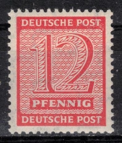 Germany - Russian Zone - West Saxony - Scott 14N7 MNH (SP)