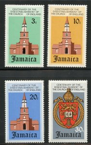 Jamaica Scott 327-30 MNHOG - 1971 Church of England Disestablishment - SCV $1.10