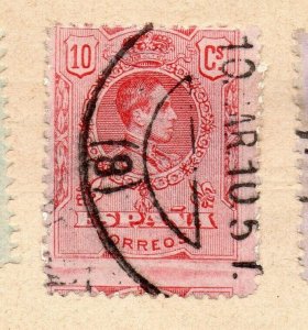 Spain 1905 Early Issue Fine Used 10c. NW-09613