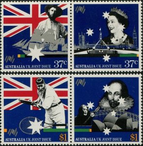 Australia 1988 SG1145 Joint Issue With UK set MNH