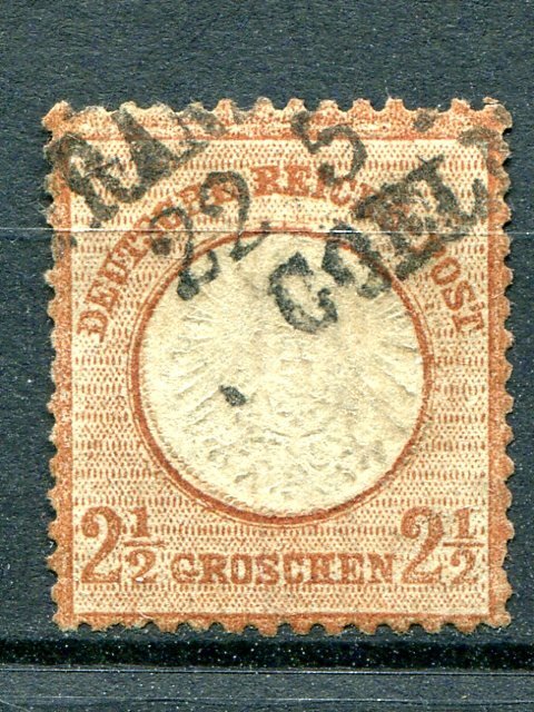 Germany #19  Used very well centered   - Lakeshore Philatelics