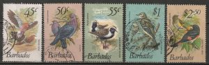 Barbados 1979 Sc 505-6A,508-9 partial set used