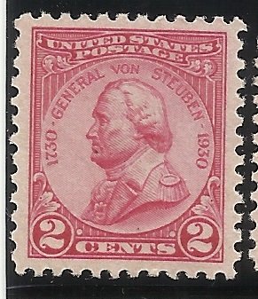 689 2c MNH VF Centering