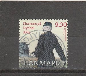 Denmark  Scott#  1673  Used  (2014 Gen. Peter du Plat)