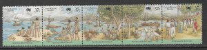 COCOS ISLANDS 1988 Australia Bicentennial Set Sc 172 MNH