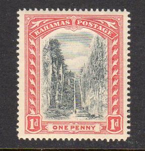 Bahamas #33 Wmk CA Unused Hinged Pencil Note F492