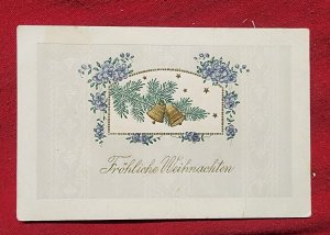 WW2 WWII German Third Reich Germany Postcard Christmas Frohlische Weihnachten