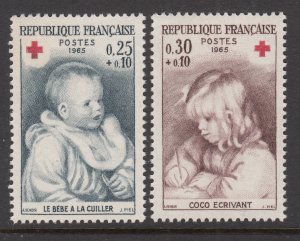 France B392-B393 MNH VF
