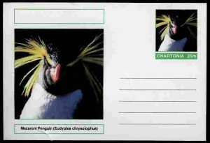 CHARTONIA, Fantasy - Macaroni Penguin - Postal Stationery Card...