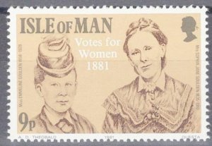 Isle of Man 197 MNH Women's Suffrage Women's Voting Rights ZAYIX 041322SM36M
