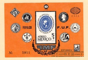 Mexico Souvenir Sheet #C345, MH