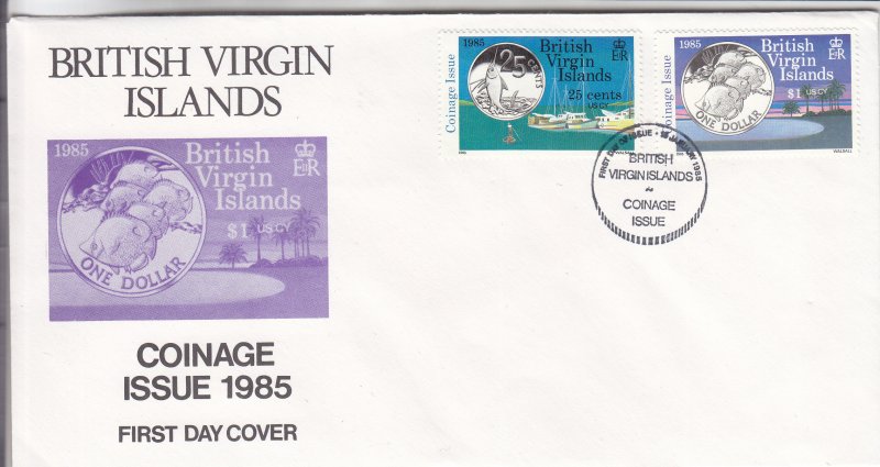 1985, Br. Virgin Islands: Coinage, FDC(S18806)