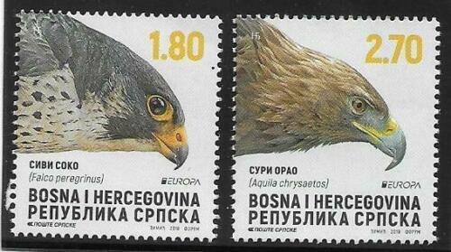 2019    BOSNIA  -   EUROPA  -  BIRDS  -  UMM 