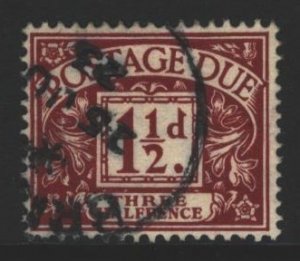 Great Britain Sc#J3 Used