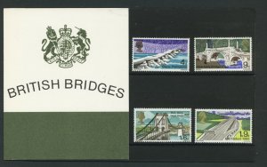 1968 British bridges presentation pack Unmounted Mint Sealed