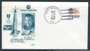 Space Cover Project Mercury Sigma 7 Schirra Cape Canavera...