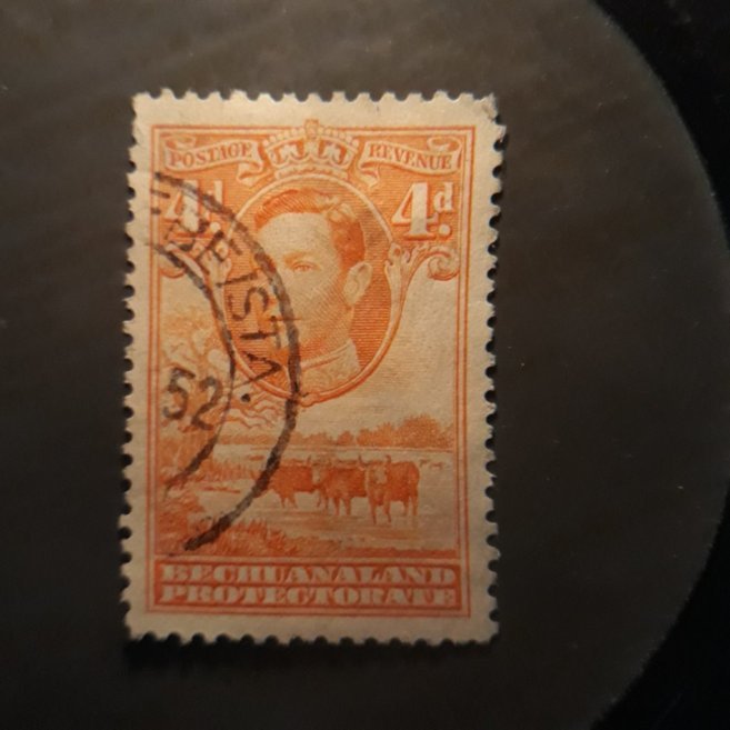 Bechuanaland 129  4d  VF  used