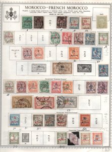 French Morocco mint & used collection on 10 album pages WS36745(L)