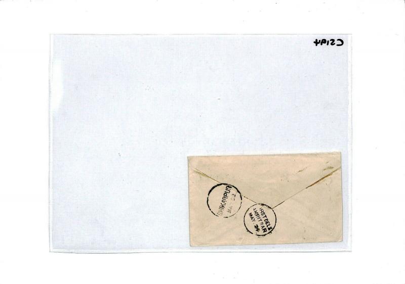 CS194 India QV Postal Stationery Cover Forwarded Amritsur {samwells-covers}