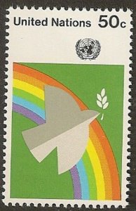 United Nations 271 New York Definitive 50c single MNH 1976