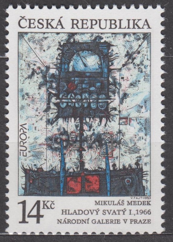 Czech Republic Scott #2881 MNH 1993