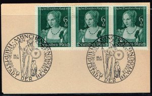 Germany,Sc.#B146 used Venetian Woman Painting; by Albrecht Dürer (1471-1528)