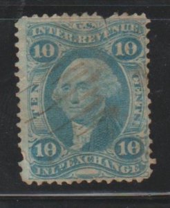 U.S. Scott #R36b-R36c Revenue Stamp - Used Set of 5 - IND