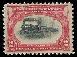 PCBstamps   US # 295 2c Fast Express, MNH, (2)