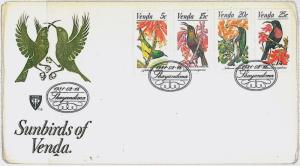 BIRDS - POSTAL HISTORY - VENDA: FDC COVER 1981