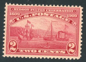 US Stamp #372 Hudson-Fulton 2c - MNH - CV $21.00