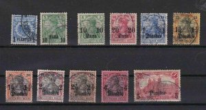 GERMAN POST OFFICES IN TURKEY , GERMAN COLONIES  STAMPS  CAT £220+   R 2324