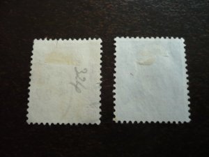 Stamps - Algeria - Scott# 265, 284 - Used Set of 2 Stamps