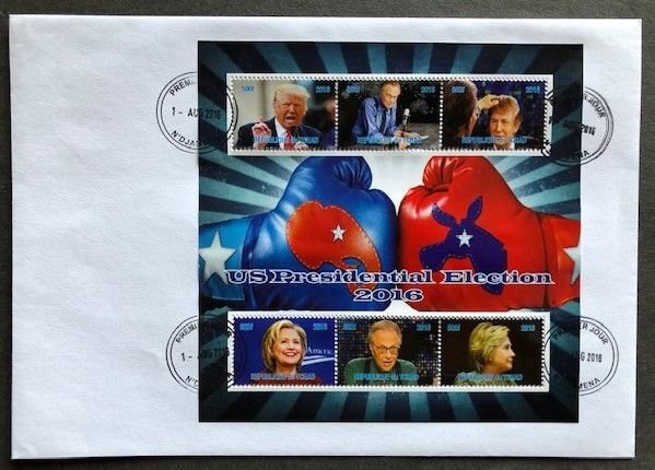 Chad 2016 US Elections First Day Cover