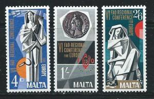 Malta 394-6 1968 FAO Conference set MNH