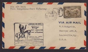 Canada 1930 FFC Chipewyan - Mc Murray #900