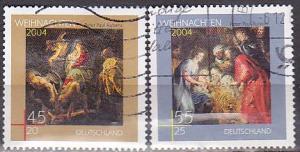 Germany B946-7 2004 Christmas Cpl Used