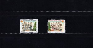 Greenland 684-85 Christmas 2014 VF MNH Complete Set A9SC