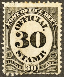 US Stamps # O55 HR Officials Fresh Scott Value $250.00