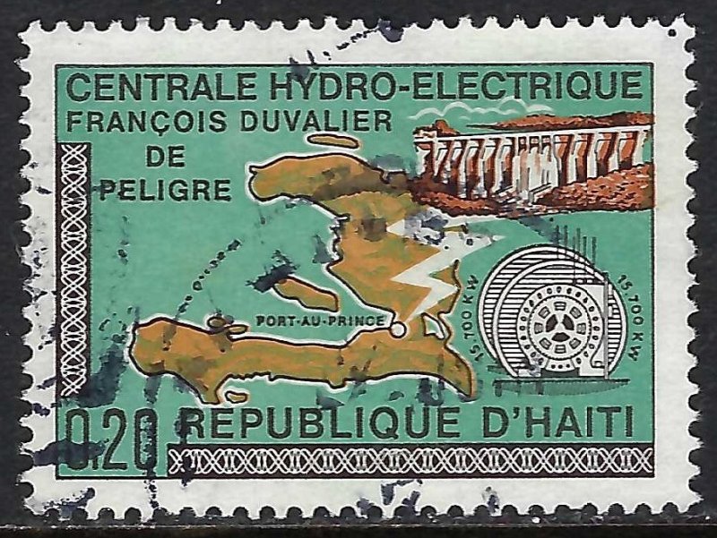 Haiti 637 VFU MAP Z7131-3