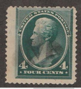 U.S. Scott #211 Jackson Stamp - Used Single