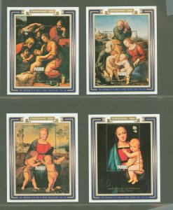 Niue #400-405  Single (Complete Set) (Paintings)