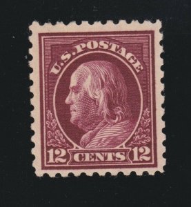 US 474 12c Franklin Mint VF OG VLH SCV $47.50