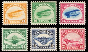 U.S. AIRMAIL C1-6  Mint (ID # 107079)