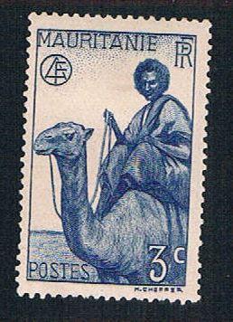 Mauritania 77 MLH Camel Rider (BP1037)