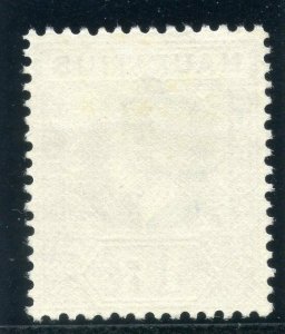 Mauritius 1949 KGVI 1r drab (CH) MLH. SG 260c.