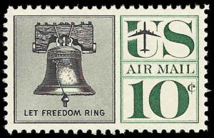 # C57 MINT NEVER HINGED LIBERTY BELL P.S.E. GRADE 100 CER...