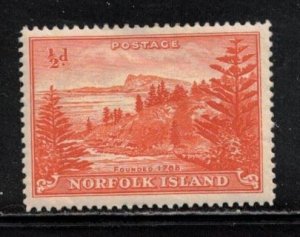 NORFOLK ISLAND Scott # 1 MH - Founded 1788