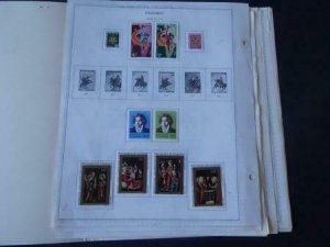 Dahomey and Benin 1969-1983 Stamp Collection on Scott Intl Album Pages 